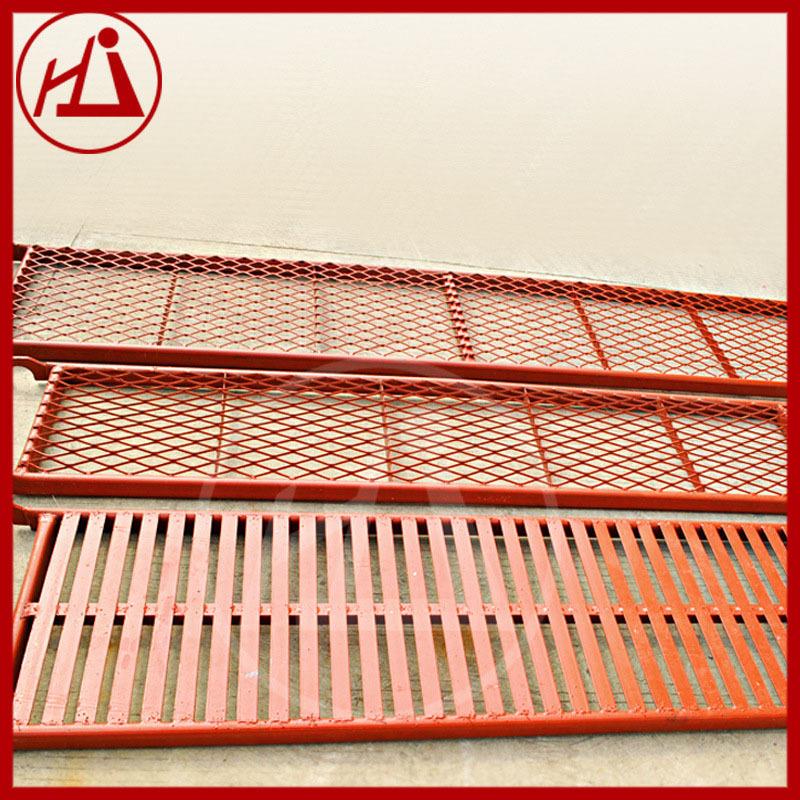 供应脚手架钢踏板建筑外架钢跳板网片厂家直供脚手架平台