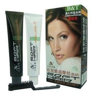 久美爲宝 彩发焗油摩丝 染发膏 染发剂 乳液式80gX2包邮!