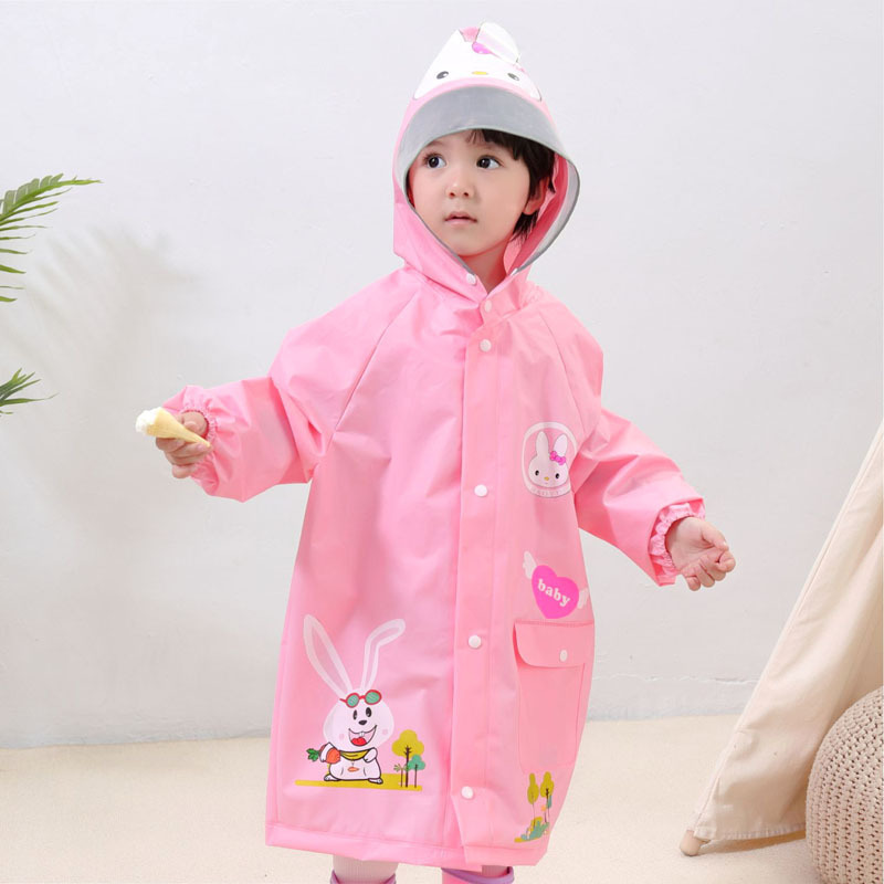 雨衣儿童幼儿园小童男孩学生女童雨披套装防水全身宝宝可爱幼童