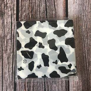 牛奶布丁瓶盖膜慕斯花衬纸西点垫纸塑料蛋糕甜品装饰雪媚娘垫包邮