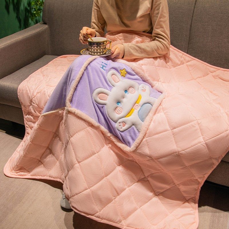 花朵抱枕被子两用汽车载枕头空调被折叠毯子二合一办公室午睡靠枕,居家布艺,抱枕被,淘宝优惠券,粉丝福利购,淘宝优惠卷