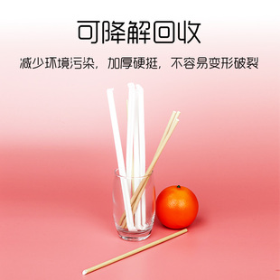 可降解一次性纸质吸管单独包装牛奶饮料咖啡奶茶杯子环保孕妇儿童