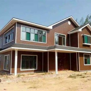 轻钢别墅 农村钢结构房 轻钢结构别墅整体建造 钢结构房屋设计