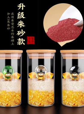 安忍水瓶子床头朝东专用摆件厕所西北角玻璃瓶卧室安人水安仁水瓶