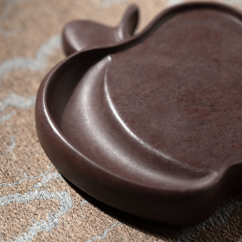 善琏湖笔 苹安 砚台肇庆端砚宋坑小楷书法专用天然可磨墨原石研墨