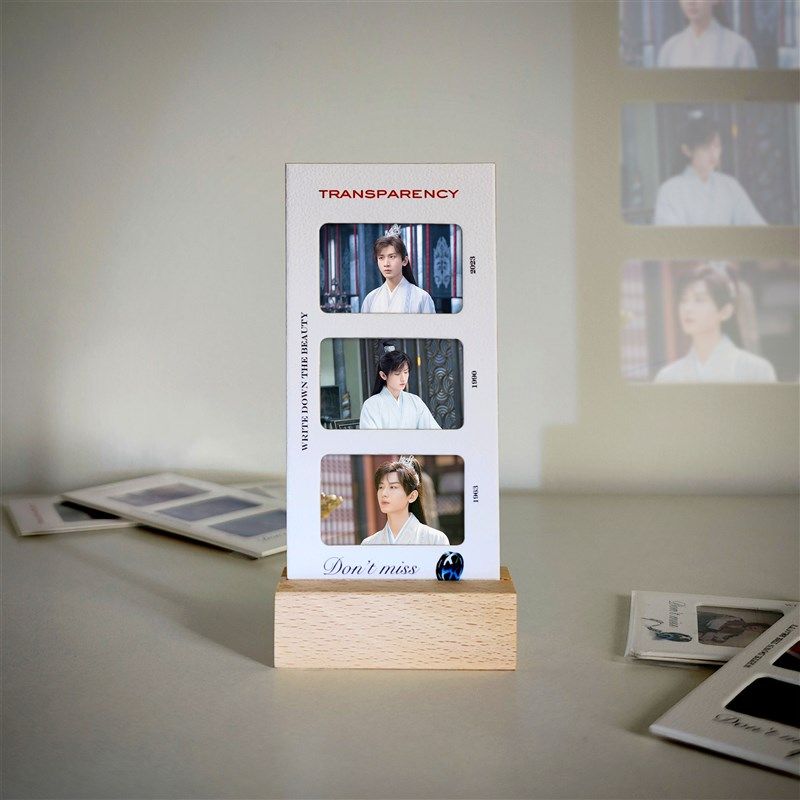 成毅沉香如屑应渊唐唐周周边胶片书签摆台立牌照片反转胶片卡定制