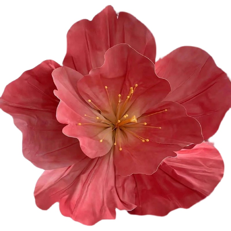 户外大型防水花朵手工EVa纸花 商业空间纸艺美陈室内活动婚礼布置