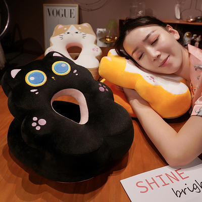 午睡枕抱枕女生睡觉学生教室课桌趴趴枕办公室午休神器趴睡小枕头