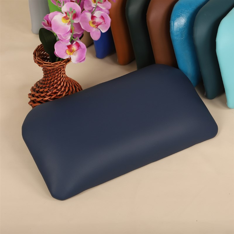2021新款美容床枕头美容院头枕长方形无柱子款式 按摩床美容枕头