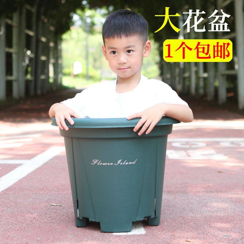 特大号花盆庭院加厚7加仑青山盆40cm塑料透气盆室外月季果树花盆,鲜花速递/花卉仿真/绿植园艺,花盆,淘宝优惠券,粉丝福利购,淘宝优惠卷