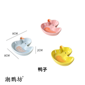 仓鼠金丝熊食盆 陶瓷食物碗小碗用品芦丁鸡鹦鹉刺猬碗喂食器防翻