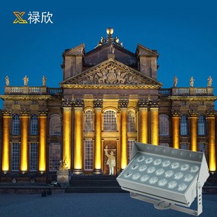 一束光聚光射灯户外防水聚光灯超亮投光灯酒店外墙洗墙灯远光柱灯