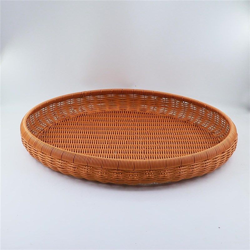 超大号簸箕晒筐手工编织仿藤简约茶色圆形家用餐厅托盘晒瓜皮咸鱼,特色手工艺,竹编/竹雕,淘宝优惠券,粉丝福利购,淘宝优惠卷
