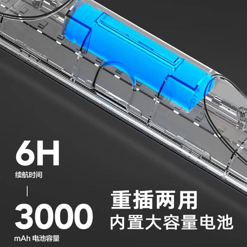 康铭酷毙灯台灯儿童学习充电插电宿舍床头书桌磁吸灯管阅读灯
