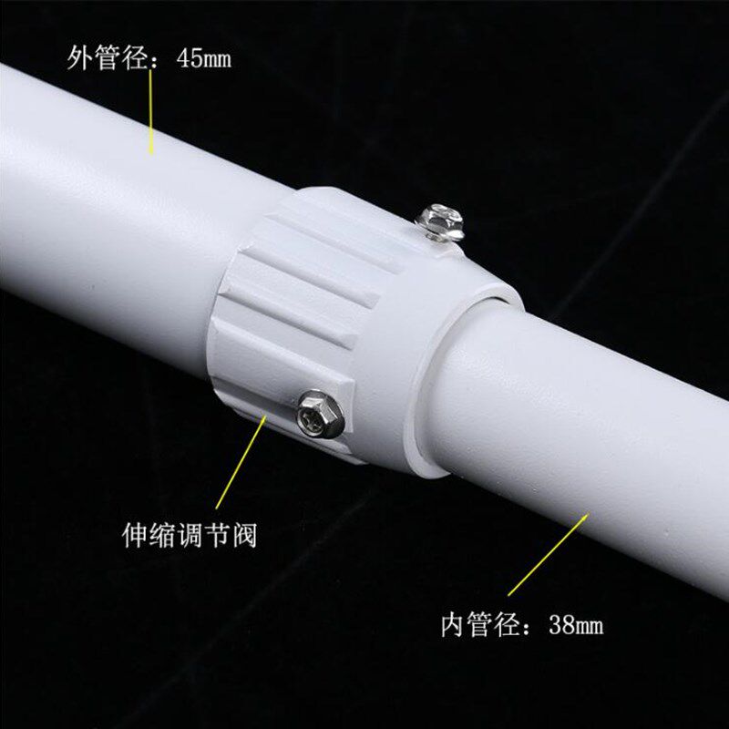 监控球机伸缩支架铝合金海康高速球摄像头立装加长加粗伸缩杆加厚