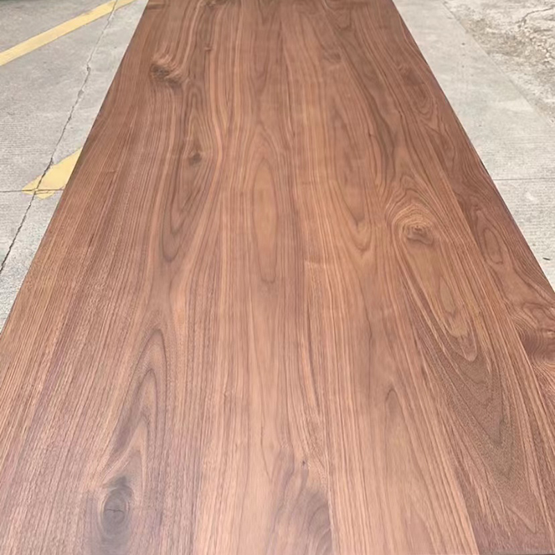 北美板实木桌面板板大板老榆木吧台面板书桌面板定制