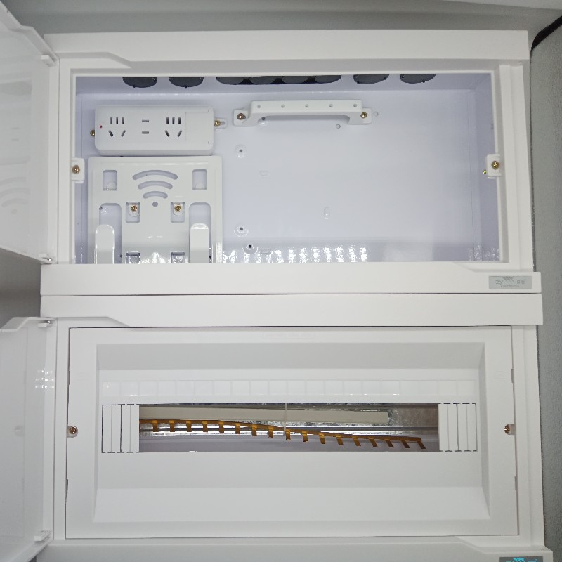 展业1位至20位强弱一体化电箱漏电空开电闸盒多媒体信息箱光纤电