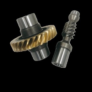 筱仕NM 铜涡轮蜗杆减速机齿轮扭力臂法兰输出轴