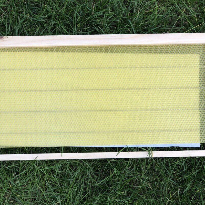 铜峰养蜂工具巣框铁丝养蜂用蜂箱组装穿铁丝杉木巢框个装