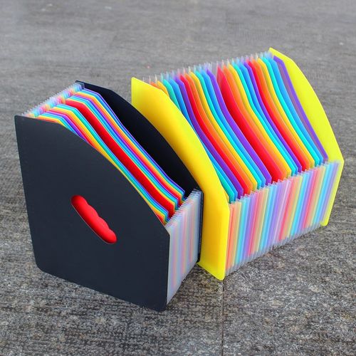 创意塑料a4文件架多层伸缩风琴包学生试卷夹桌面整理收纳夹办公用