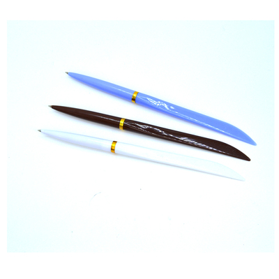 蒙发3000圆珠笔刀笔快递笔专用笔原子开箱笔0.7mm蓝色扁刀型物流