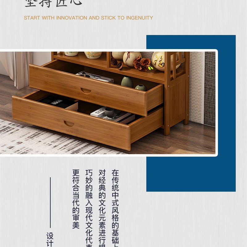 酒柜酒架客厅靠墙展示隔断2022新款商用实木置物架摆酒家用餐边柜