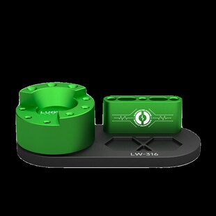 洛韦 手机维修工具整理架 旋转螺丝刀架多功能手机维修工具收纳架