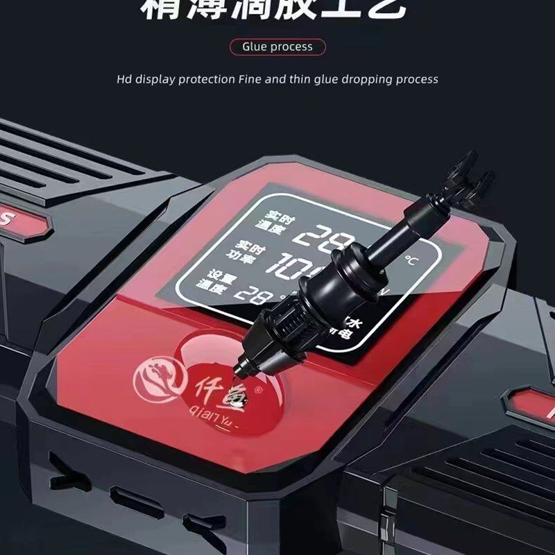 仟鱼炫影鱼缸智能变频防爆自动恒温节能省电离水热带鱼温控加热棒