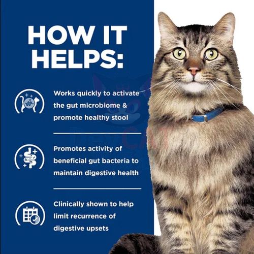 恶魔猫希尔斯GI BIOME猫粮胃肠生物群肠道敏感id猫粮改善软便便血