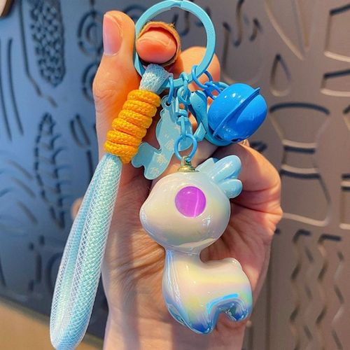 2024年新款炫彩一鹿有你汽车钥匙扣男书包挂件一路平安钥匙链女款