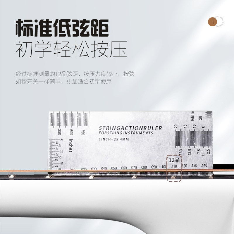 蒂朵38寸民谣单板木吉他男生女学生入门练习初学者成年人专用乐器