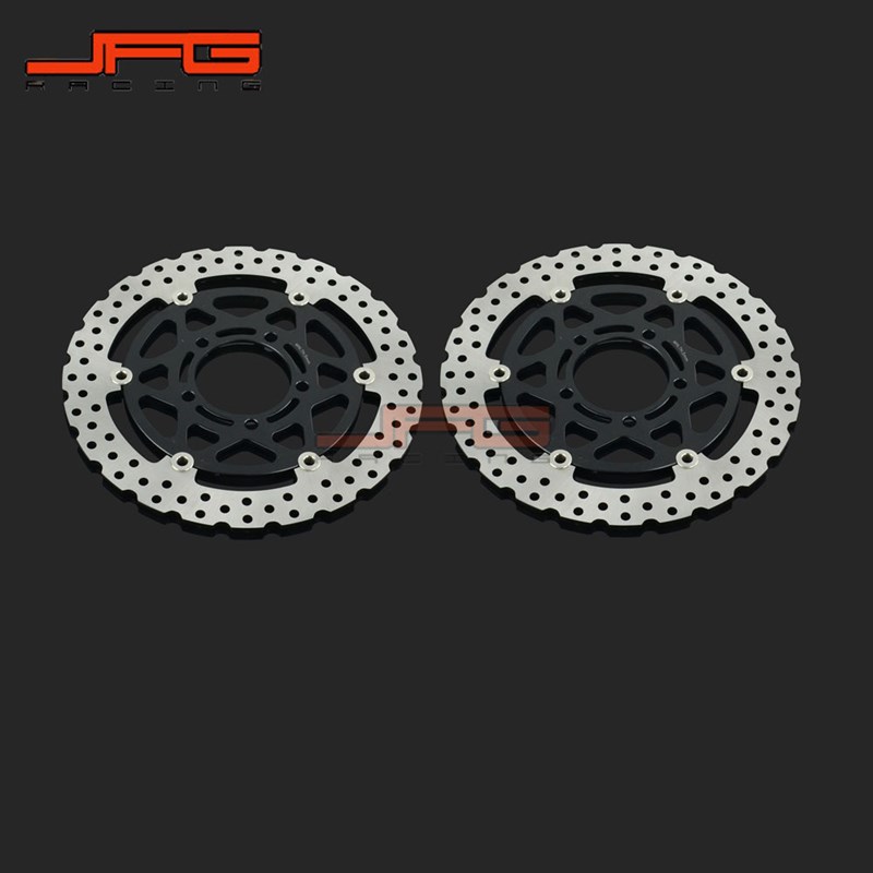 适用ZX10R1000CC/ER-6N650CC越野摩托车改装浮动盘刹车盘