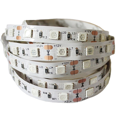 led灯带12V低压5050贴片裸板高亮商业手机珠宝橱窗柜台软灯条光带