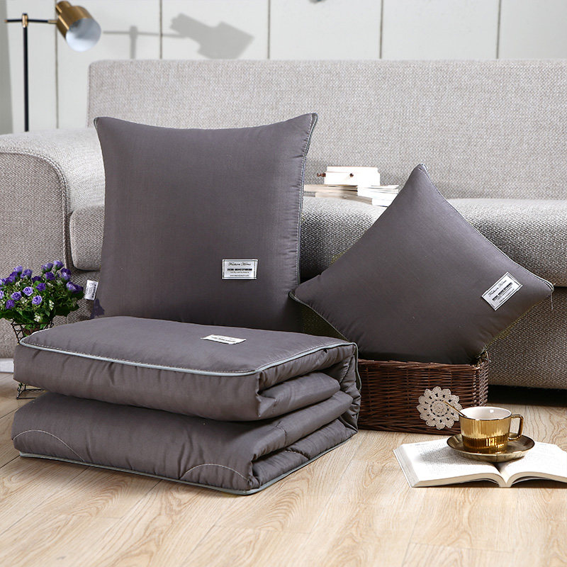 抱枕被子两用汽车载用四季通用办公室午睡毯子折叠小靠枕头二合一,居家布艺,抱枕被,淘宝优惠券,粉丝福利购,淘宝优惠卷