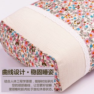 荞麦枕头外套韩式复古枕套高枕头专用外套