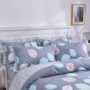 夹棉四件套全棉纯棉床罩床上用品加厚床笠加棉床裙式床套床单1.8m