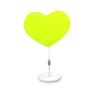 10个装摇摇牌广告夹货架展示黏胶夹婚宴餐桌席位弹簧卡片圆盘夹子