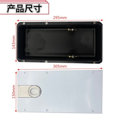 玻璃门地弹簧不锈钢盖板铁盒玻璃门不锈钢盖板地弹簧门夹多种配件