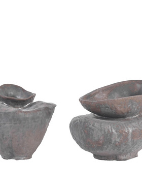 新中式陶瓷花器摆件售楼处样板间酒店禅意插花干花玄关处装饰摆设