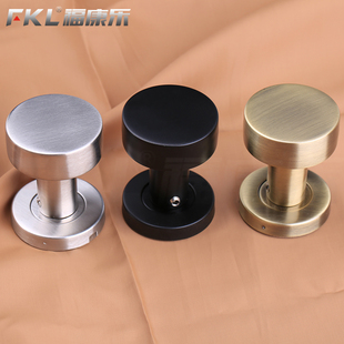 圆形304不锈钢隐形门锁 单面锁隐形锁暗装背景墙暗门拉手锁室内锁