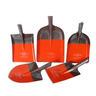 铁锹农用锰钢加厚钢锹园艺园林工具铁铲农具铁锹头尖头平头锹泥锹