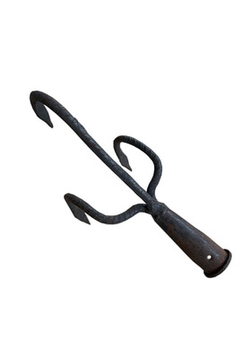 老匠王锄头松土挖地除草三齿靶子锰钢农家用具种田园艺两头忙锄沟