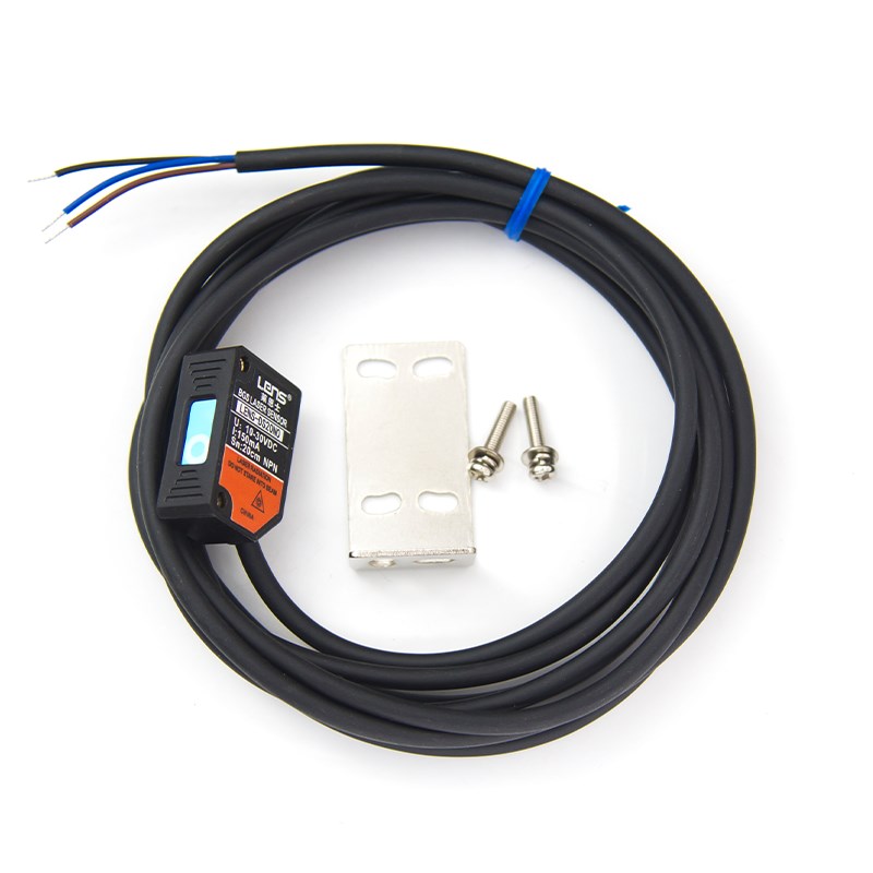 莱恩士方形激光反射传感器红外DS20NO距离可调可见光点E3Z-LS61NO