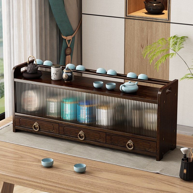 桌面茶杯收纳置物架茶室茶桌小型博古架茶台茶具紫砂壶摆放展示架,住宅家具,多宝格/博古架,淘宝优惠券,粉丝福利购,淘宝优惠卷