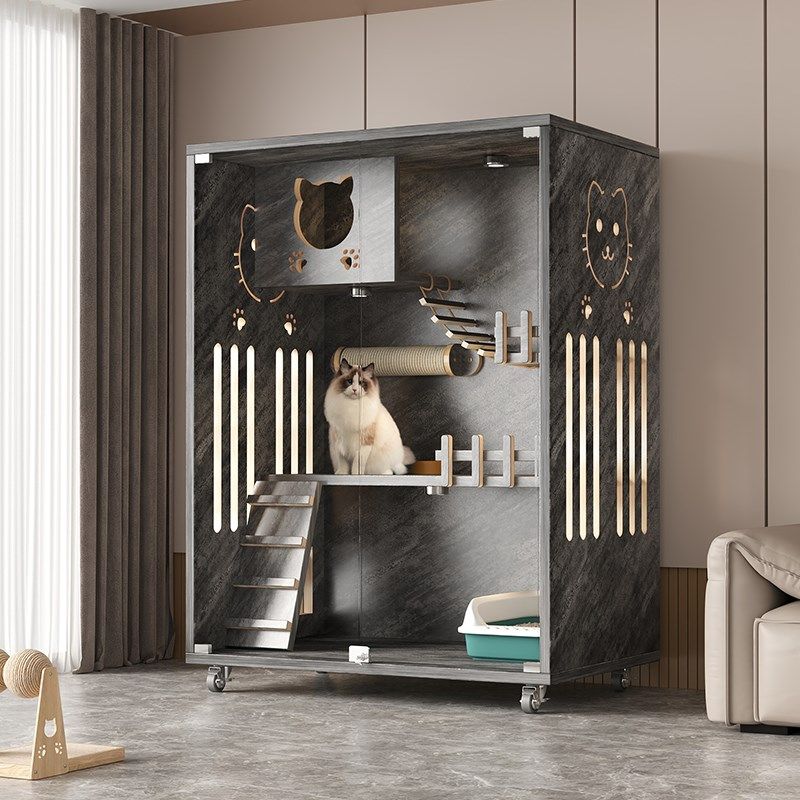 猫别墅小户型猫柜家用室内猫笼带厕所一体不占地猫窝四季通用猫屋,宠物/宠物食品及用品,猫笼子/猫别墅,淘宝优惠券,粉丝福利购,淘宝优惠卷