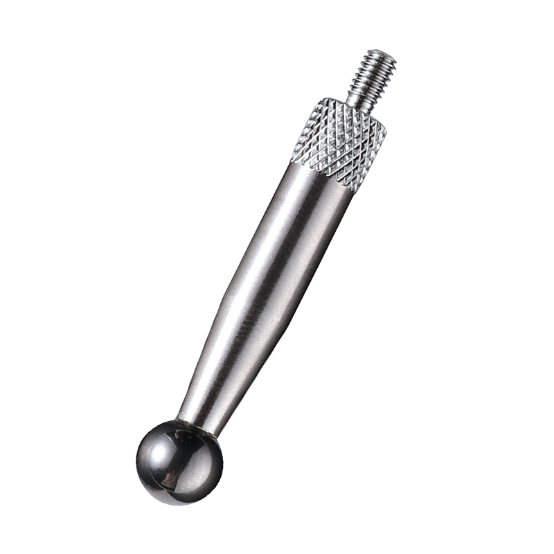 百千分表M2.5齿轮模数测头齿距测头钨钢球型表头跳动检查仪测量头