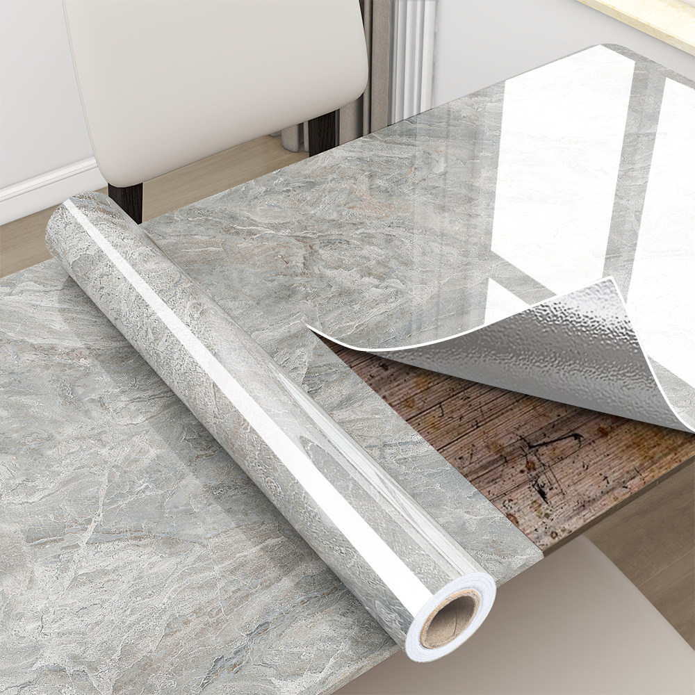 桌面贴纸家具翻新自粘防水防油大理石桌布桌贴餐桌书桌子改造桌纸,家居饰品,软装墙贴,淘宝优惠券,粉丝福利购,淘宝优惠卷