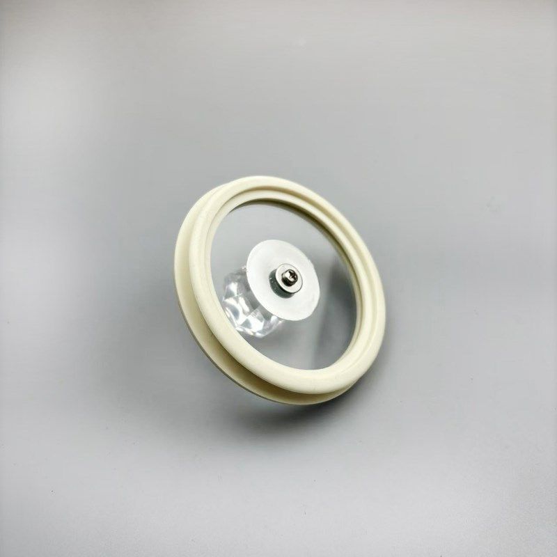 玻璃茶壶壶盖配件杯盖玻璃盖迷你壶上盖小口径花茶壶电热水壶盖子