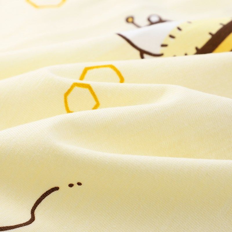 奶黄色自嘲熊睡衣女夏季短袖纯棉萌系可爱开衫家居服2025年网红款,女士内衣/男士内衣/家居服,睡衣/家居服套装,淘宝优惠券,粉丝福利购,淘宝优惠卷