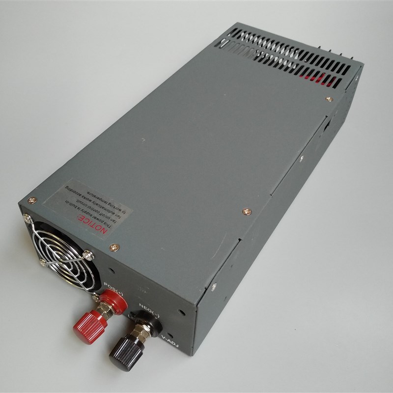 明伟工控数显 大功率开关电源 可调S-1200-24V50A 12V100A 36V48